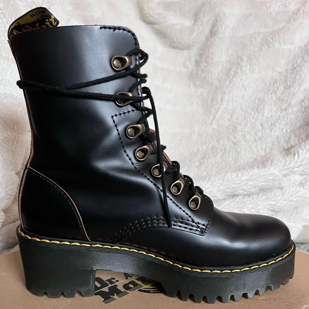 Dr. Martens Leona Boot, Color Black, Size US 8, Only Worn Once. - Picture 13 of 13